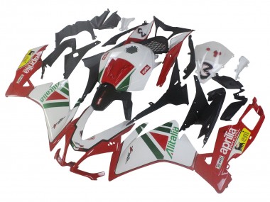 Wholesale 2012-2018 Aprilia RS4 50 125 Motorcycle Fairing Kits - White Red Green Yellow Alitalia