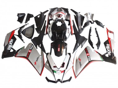 Wholesale 2012-2018 Aprilia RS4 50 125 Motorcycle Fairings - Silver Red Glossy Black