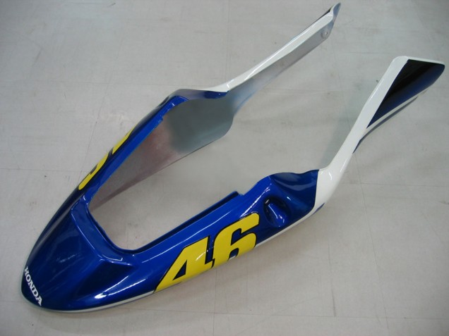2004-2007 Honda CBR600 F4i Motorcycle Fairings - Yellow Blue White Black Nastro Azzurro