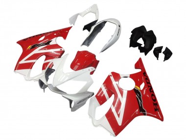 Wholesale 2004-2007 Honda CBR600 F4i Motorcycle Fairings - White Red