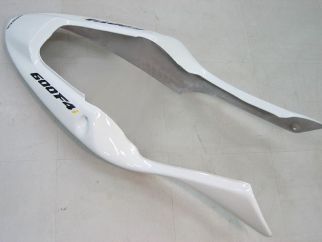 2004-2007 Honda CBR600 F4i Motorcycle Fairing - White Glossy Black