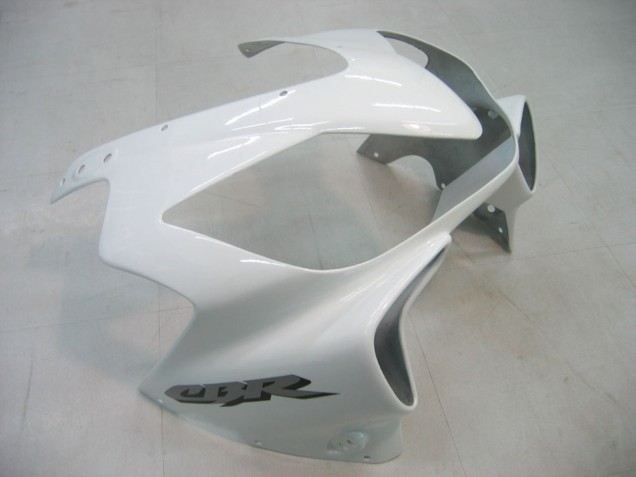 2004-2007 Honda CBR600 F4i Motorcycle Fairing - White Glossy Black