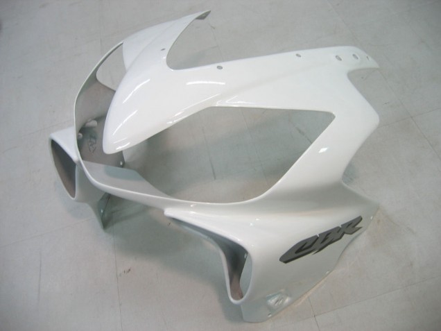 2004-2007 Honda CBR600 F4i Motorcycle Fairing - White Glossy Black