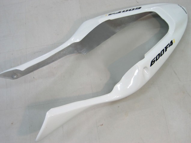 2004-2007 Honda CBR600 F4i Motorcycle Fairing - White Glossy Black