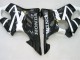 2004-2007 Honda CBR600 F4i Motorcycle Fairing - White Glossy Black