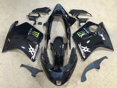 Wholesale 1996-2007 Honda CBR1100XX Blackbird Motorcycle Fairings - Glossy Black Green Monster