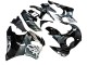 1992-1993 Honda CBR900RR 893 Motorcycle Fairings - Silver Glossy Black