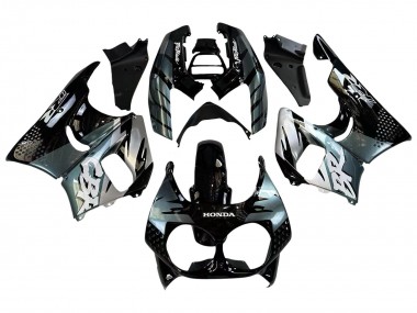 Wholesale 1992-1993 Honda CBR900RR 893 Motorcycle Fairings - Silver Glossy Black