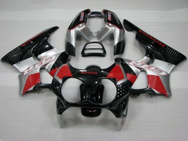 Wholesale 1992-1993 Honda CBR900RR 893 Motorcycle Fairings - Silver Red Glossy Black