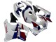 1992-1993 Honda CBR900RR 893 Motorcycle Fairings - White Red Dark Blue