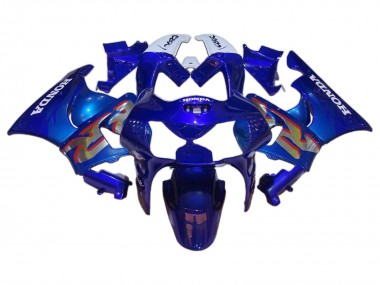 Wholesale 1998-1999 Honda CBR900RR 919 Motorcycle Fairings - White Blue Silver