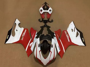 Wholesale 2011-2014 Ducati Panigale 899 Motorcycle Fairings - White Red Black