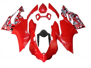 Wholesale 2011-2014 Ducati Panigale 899/1199 Motorcycle Fairing - Red Grey Black