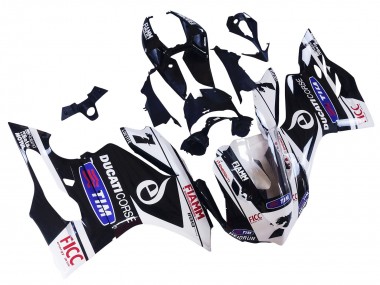Wholesale 2011-2014 Ducati Panigale 899/1199 Motorcycle Fairings - White Black Blue Fiamm Ficc 7