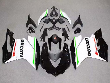 Wholesale 2015-2020 Ducati 1299 Motorcycle Fairings - White Red Green Glossy Black