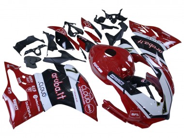 Wholesale 2015-2020 Ducati 959/1299 Motorcycle Fairings - White Red Black Aruba 7