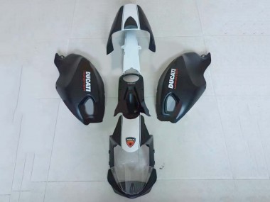 Wholesale 2008-2012 Ducati Monster 696 796 1100 1100S Motorcycle Fairings - White Matte Black