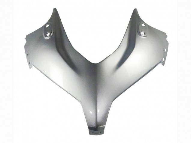 2013-2015 Honda CBR500R Motorcycle Fairing - Silver Glossy Black
