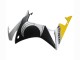 2013-2015 Honda CBR500R Motorcycle Fairings - Silver Yellow Matte Black