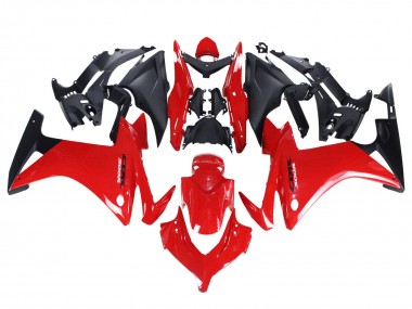 Wholesale 2013-2015 Honda CBR500R Motorcycle Fairings - Red Matte Black