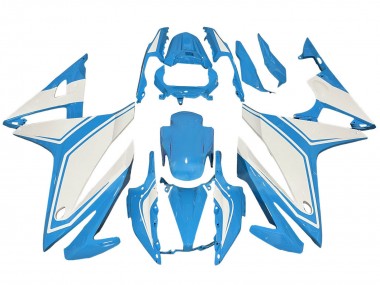 Wholesale 2016-2018 Honda CBR500R Motorcycle Fairings - Light Blue White