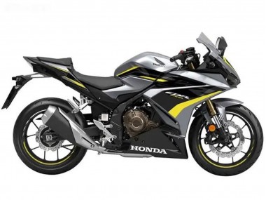 Wholesale 2022-2023 Honda CBR500R Motorcycle Fairings - Silver Yellow Glossy Black
