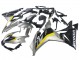 2022-2023 Honda CBR500R Motorcycle Fairings - Silver Yellow Glossy Black