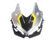 2022-2023 Honda CBR500R Motorcycle Fairings - Silver Yellow Glossy Black