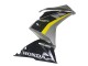2022-2023 Honda CBR500R Motorcycle Fairings - Silver Yellow Glossy Black