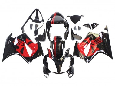 Wholesale 2002-2013 Honda VFR 800 Motorcycle Fairings - Glossy Black Red