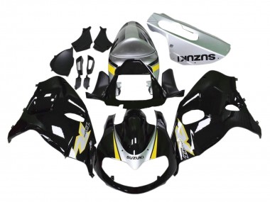 Wholesale 1998-2003 Suzuki TL1000R Motorcycle Fairings - Glossy Black Silver Yellow