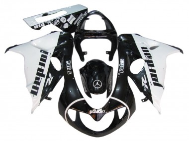 Wholesale 1998-2003 Suzuki TL1000R Motorcycle Fairings - Glossy Black White Jordan
