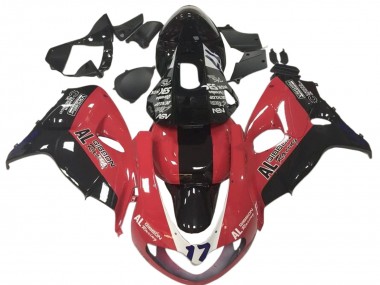 Wholesale 1998-2003 Suzuki TL1000R Motorcycle Fairings - Red Black Racing 17