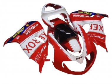 Wholesale 1998-2003 Suzuki TL1000R Motorcycle Fairings - White Red Black Xerox