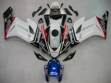 Wholesale 2004-2005 Honda CBR1000RR Motorcycle Fairings - White Blue Red Glossy Black Star Carrera Lee