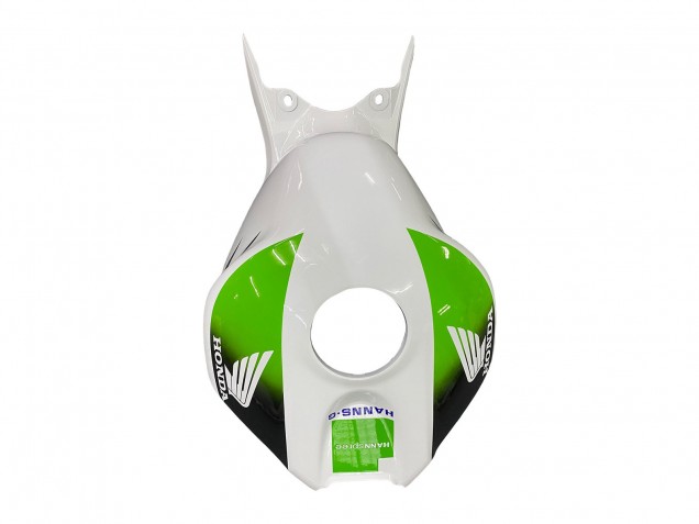 2004-2005 Honda CBR1000RR Motorcycle Fairings - White Green Glossy Black Hannspree 52