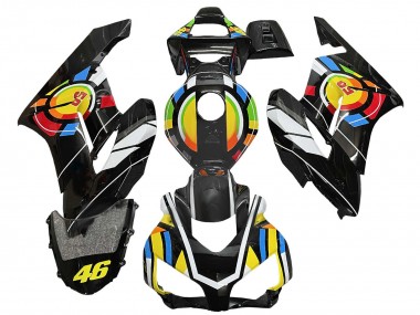 Wholesale 2004-2005 Honda CBR1000RR Motorcycle Fairings - Yellow Blue Red Glossy Black Color Wheel 46