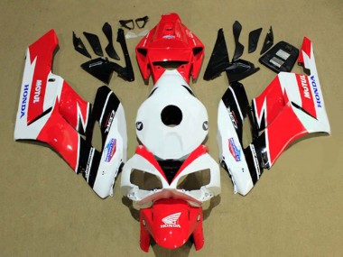 Wholesale 2004-2005 Honda CBR1000RR Motorcycle Fairings - White Red Matte Black Motul