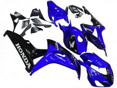 Wholesale 2006-2007 Honda CBR1000RR Motorcycle Fairings - Blue Glossy Black