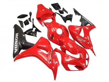 Wholesale 2006-2007 Honda CBR1000RR Motorcycle Fairings - Red Matte Black