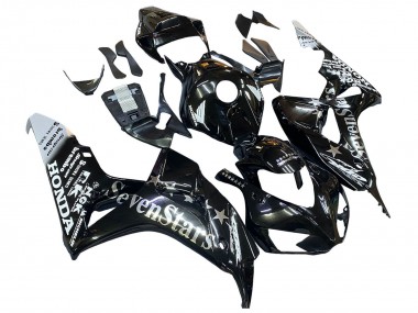 Wholesale 2006-2007 Honda CBR1000RR Motorcycle Fairings - Glossy Black Gold SevenStars