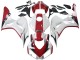2006-2007 Honda CBR1000RR Motorcycle Fairing Kits - White Red Glossy Black