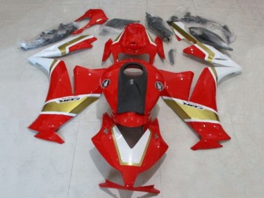 Wholesale 2012-2016 Honda CBR1000RR Motorcycle Fairings - White Red Gold