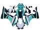 2017-2023 Honda CBR1000RR Motorcycle Fairings - White Light Blue Glossy Black