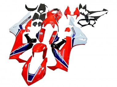 Wholesale 2017-2023 Honda CBR1000RR Motorcycle Fairing Kits - White Red Blue