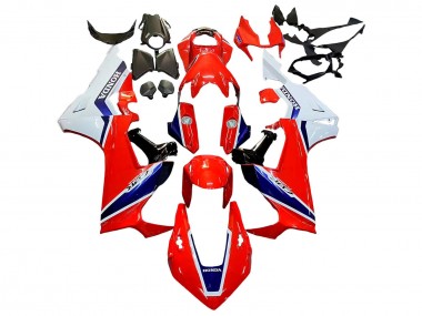 Wholesale 2017-2023 Honda CBR1000RR Motorcycle Fairing Kits - White Red Blue