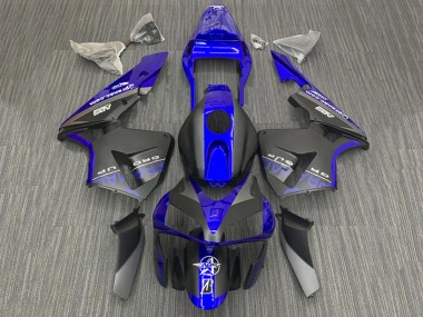 Wholesale 2003-2004 Honda CBR600RR Motorcycle Fairings - Blue Matte Black
