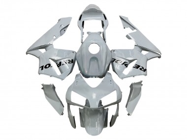 Wholesale 2003-2004 Honda CBR600RR Motorcycle Fairings - Silver Black Repsol