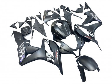 Wholesale 2007-2008 Honda CBR600RR Motorcycle Fairing - Matte Black White Repsol