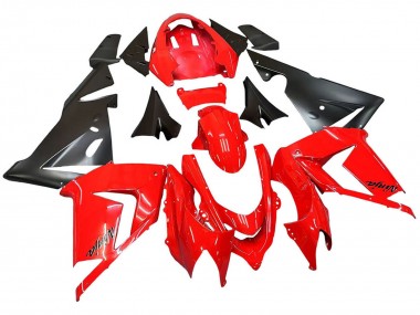 Wholesale 2004-2005 Kawasaki ZX10R Motorcycle Fairings - Red Black Ninja